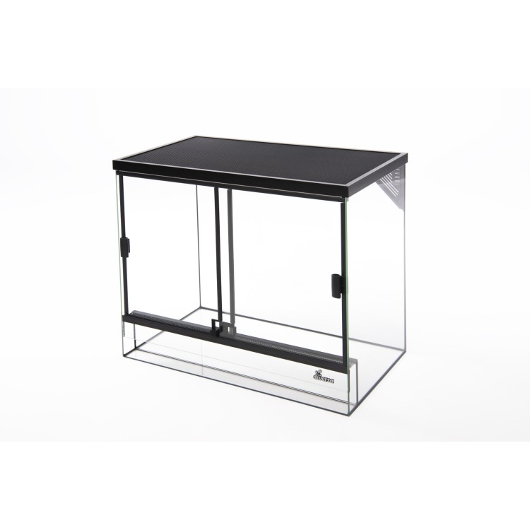 Terariu sticla Diversa 30x25x25 cm Black - imagine 8